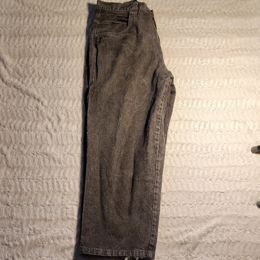 Anchor Blue Black Denim Jeans - Picture 10 of 11